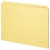 ＴＡＮＯＳＥＥ　カットフォルダー４山　両面クラフト　Ａ４　１セット（２００冊：２０冊×１０パック）