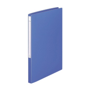 リヒトラブ　パンチレスファイル（ＨＥＡＶＹ　ＤＵＴＹ）　Ａ３タテ　１６０枚収容　背幅２５ｍｍ　藍　Ｆ－３６９－９　１セット（１０冊）1