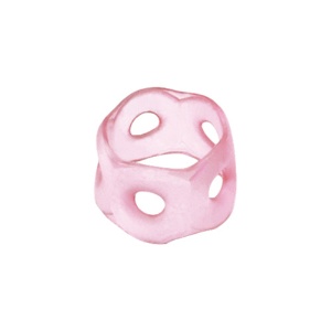 コクヨ　リング型紙めくり（メクリン）　Ｓ　透明ピンク　メク－２０ＴＰ　１セット（５０個：５個×１０パック）2