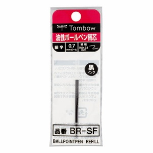 トンボ鉛筆　油性ボールペン替芯　ＳＦ　０.７ｍｍ　黒　ＢＲ－ＳＦ３３　１セット（５本）2