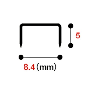 マックス　ホッチキス針　小型１０号シリーズ　５０本連結×２０個入　Ｎｏ．１０－１Ｍステンレス　１セット（２０箱）2