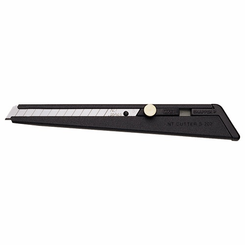 ＮＴカッター　Ａ型カッター　黒　Ｓ－２０２Ｐ　１セット（２０本）1