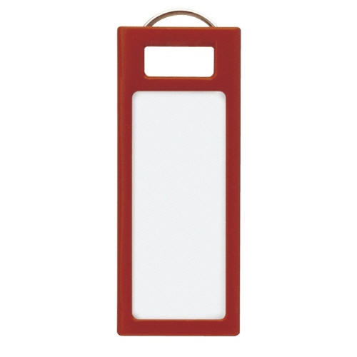 コクヨ　キーホルダー型名札（ＫＥＹＳＹＳ）　赤　ナフ－Ｓ２３０Ｒ　１セット（４０個：４個×１０パック）1
