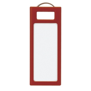 コクヨ　キーホルダー型名札（ＫＥＹＳＹＳ）　赤　ナフ－Ｓ２３０Ｒ　１セット（４０個：４個×１０パック）1