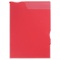 キングジム　スーパーハードホルダー（マチ付）　Ａ４タテ　赤　７５８　１セット（５枚）