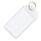 コクヨ　ソフトキーホルダー型名札　カード寸法４５×２８ｍｍ　白　ナフ－２２０Ｗ　１セット（５０個）