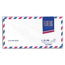 マルアイ　エアメール封筒　洋６　９８×１９０ｍｍ　ヨ－２０６　１セット（１００枚：１０枚×１０パック）1