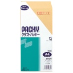 高春堂 ピース クラフトパッキー 長3 テープなし 70g/m2 〒枠あり 820 1セット(520枚:26枚×20パック)