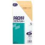 ピース　クラフトパッキー　長３　テープなし　７０ｇ／ｍ2　〒枠あり　８２０　１セット（５２０枚：２６枚×２０パック）