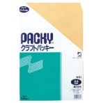 高春堂　ピース　クラフトパッキー　角２　８５ｇ／ｍ2　８９０　１セット（２００枚：１０枚×２０パック）