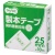 ＴＡＮＯＳＥＥ　製本テープ　契約書割印用　２５ｍｍ×１０ｍ　ホワイト　１セット（１０巻）