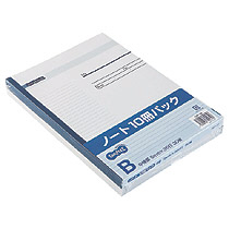 【クリックで詳細表示】TANOSEE ノートブック セミB5 B罫6mm 30枚 1セット(50冊：10冊×5パック) OSF-3B