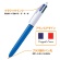 ＢＩＣ　４色ボールペン　１．０ｍｍ　（軸色：ブルー）　４ＣＭＤＢＬＵ　１セット（１２本）3
