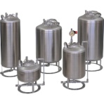 ユニコントロールズ　液面計付ステンレス加圧容器　容量５Ｌ　ＴＭ５Ｂ－ＬＧ　１台