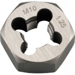 イチネンアクセス　六角ダイス　Ｍ１０×１．２５ｍｍ　六角サイズ２１ｍｍ（合金工具鋼）　２２２３９　１本