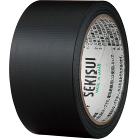 積水化学　フィットライトテープ　Ｎｏ．７３８　５０ｍｍ×２５ｍ　つや消し黒　Ｎ７３８Ｋ０４　１セット（３０巻）