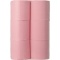 ＴＡＮＯＳＥＥ　トイレットペーパー　パック包装　シングル　芯なし　１３０ｍ　ピンク　１セット（７２ロール：２４ロール×３ケース）