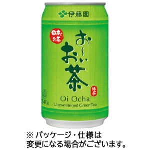 伊藤園　おーいお茶　緑茶　３４０ｇ　缶　１ケース（２４本）1
