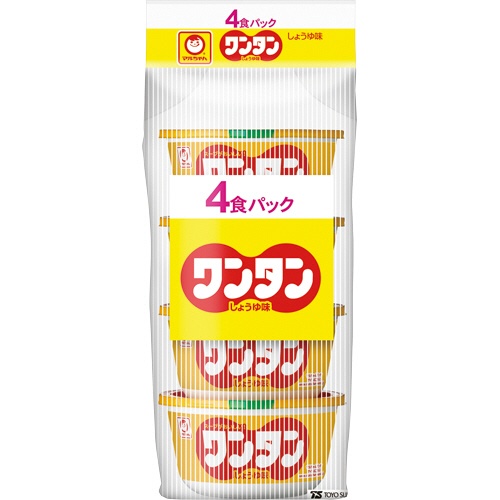 東洋水産　マルちゃん　ワンタン　しょうゆ味　３２ｇ　１セット（２４食：４食×６パック）1