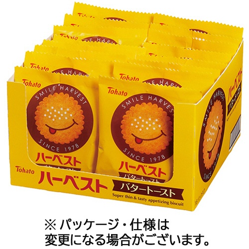 東ハト　パーソナルハーベスト　バタートースト　１セット（６４枚：４枚×１６パック）1