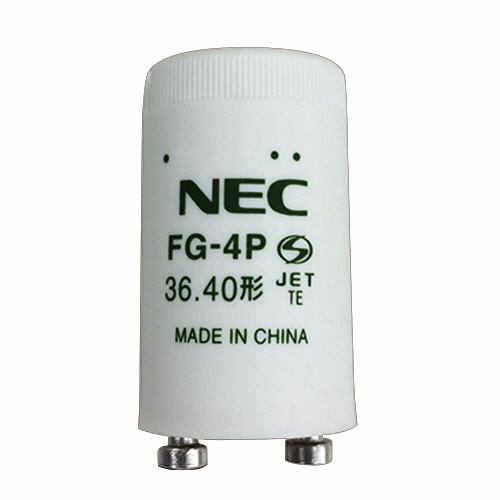ランプの (まとめ) NEC グロースタータ P21口金FG-7P-C 1セット(25個) 〔×5セット〕 :ds-2222895:Shop