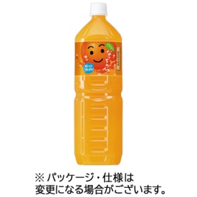 サントリー　なっちゃん　オレンジ　１．５Ｌ　ペットボトル　１セット（１６本：８本×２ケース）