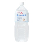 アサヒグループ食品　ＷＡＫＯＤＯ　ベビーのじかん　赤ちゃんの純水　２Ｌ　１ケース（６本）