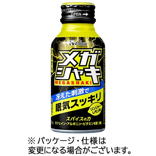 ハウスウェルネスフーズ　メガシャキ　１００ｍＬ　ボトル缶　１ケース（３０本）1