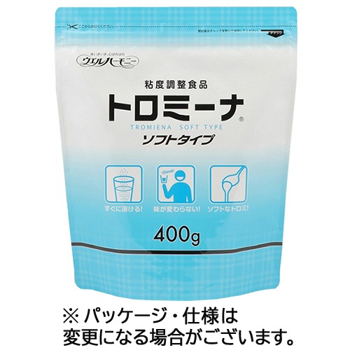 ウエルハーモニー　トロミーナ　ソフトタイプ　４００ｇ／パック　１セット（３パック）1
