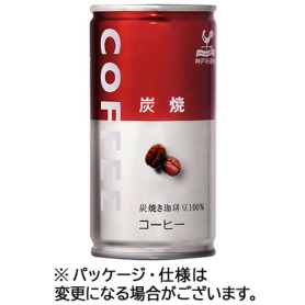 富永貿易　神戸居留地　炭焼コーヒー　１８５ｇ　缶　１ケース（３０本）