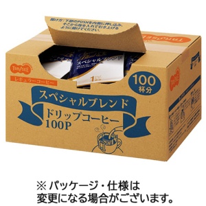 ＴＡＮＯＳＥＥ　オリジナルドリップコーヒー　スペシャルブレンド　８ｇ　１ケース（４００袋：１００袋×４箱）1