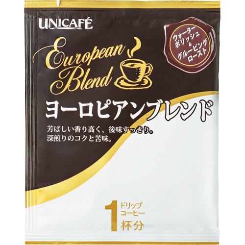 ＴＡＮＯＳＥＥ　オリジナルドリップコーヒー　ヨーロピアンブレンド　８ｇ　１ケース（４００袋：１００袋×４箱）2