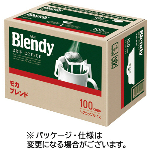 【クリックで詳細表示】味の素AGF ブレンディ レギュラーコーヒー ドリップパック モカブレンド 7g 1セット(200袋：100袋×2箱) 4901111193277