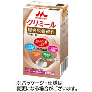 森永乳業　エンジョイクリミール　コーヒー味　１２５ｍｌ　紙パック　１セット（２４本）1