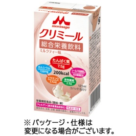 森永乳業　エンジョイクリミール　ミルクティー味　１２５ｍｌ　紙パック　１セット（２４本）