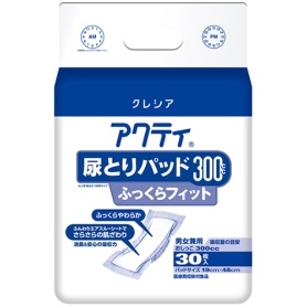 日本製紙クレシア　アクティ　尿とりパッド　約２回分　１セット（１８０枚：３０枚×６パック）