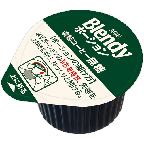 味の素ＡＧＦ　ブレンディ　ポーション　濃縮コーヒー　無糖　１セット（７２個：２４個×３パック）2