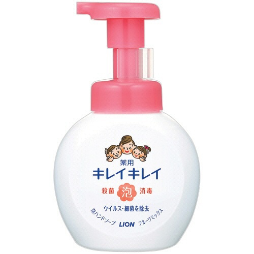 ライオン　キレイキレイ　薬用　泡ハンドソープ　フルーツミックスの香り　本体　２５０ｍｌ　１セット（２０個）1