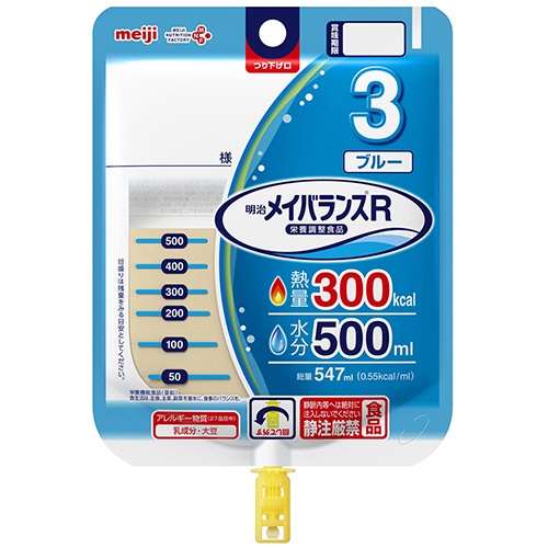 明治　メイバランスＲ　３ブルー　３００Ｋ　５４７ｍｌ　１セット（１２パック）1