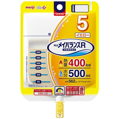 明治　メイバランスＲ　５イエロー　４００Ｋ　５６２ｍｌ　１セット（１２パック）1