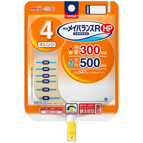 明治　メイバランスＲＨＰ　４オレンジ　３００Ｋ　５４７ｍｌ　１セット（１２パック）1