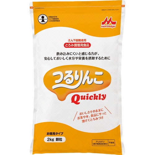 森永乳業クリニコ　つるりんこＱｕｉｃｋｌｙ（クイックリー）　２ｋｇ　１セット（４パック）1