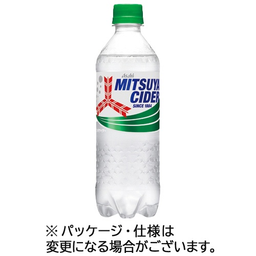 アサヒ飲料　三ツ矢サイダー　５００ｍＬ　ペットボトル　１ケース（２４本）1