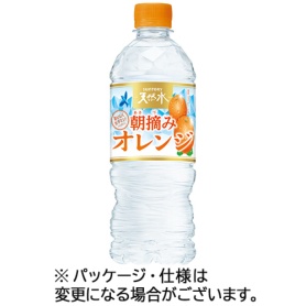 サントリー　天然水　朝摘みオレンジ　冷凍兼用ボトル　５４０ｍｌ　ペットボトル　１ケース（２４本）