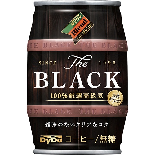 ダイドードリンコ　ダイドーブレンド　ブレンドＢＬＡＣＫ　１８５ｇ　缶　１ケース（２４本）1