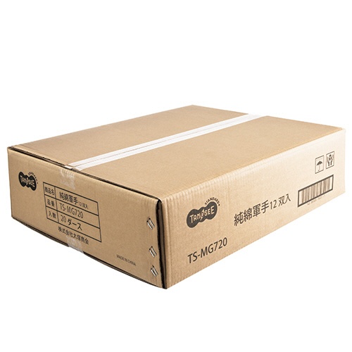 ＴＡＮＯＳＥＥ　純綿軍手　１セット（２４０双：１２双×２０パック）3