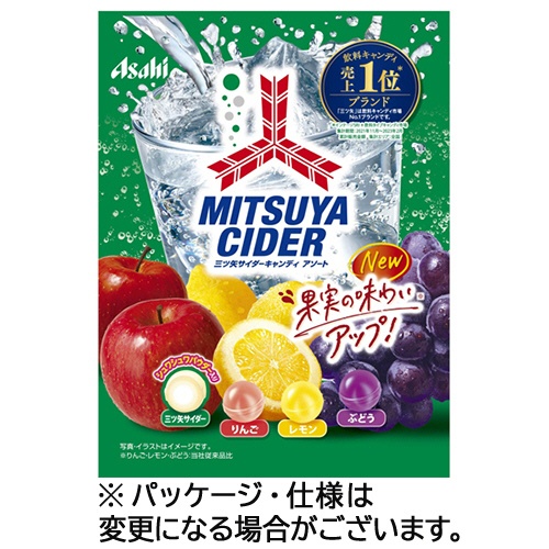 アサヒグループ食品　三ツ矢サイダーキャンディ　１１２ｇ／袋　１セット（６袋）1