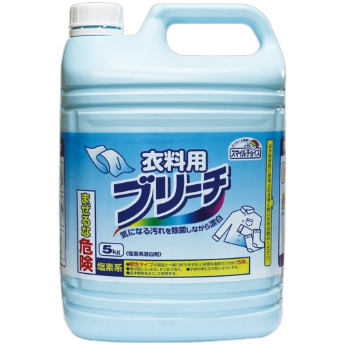 ミツエイ　衣料用ブリーチ　業務用　５ｋｇ／本　１セット（３本）1