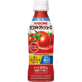 カゴメ　トマトジュース　高リコピントマト使用　食塩入り　２６５ｇ　ペットボトル　１セット（２４本）