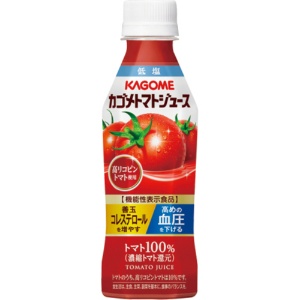 カゴメ　トマトジュース　高リコピントマト使用　食塩入り　２６５ｇ　ペットボトル　１セット（２４本）1
